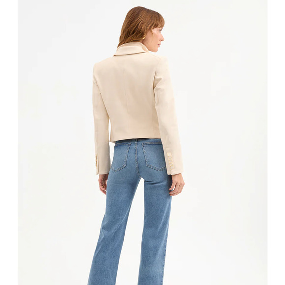 Veronica Beard Diego Dickey Jacket Ecru US 10 - Picture 4 of 11